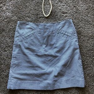 Grace gray and white striped skirt Size 6